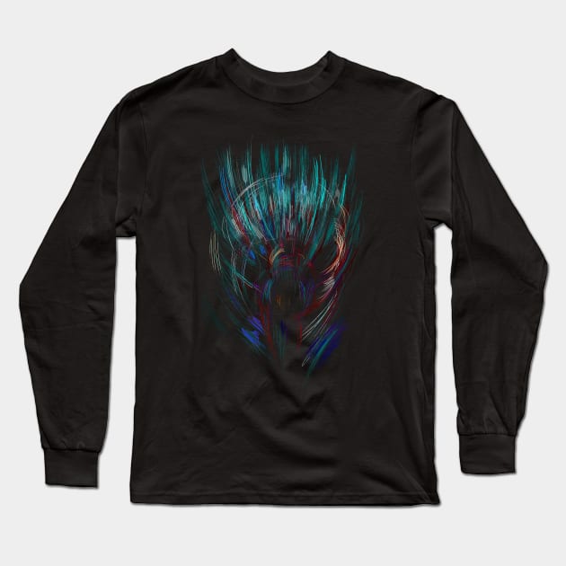 sci-fi - abstract / horror bizarre Long Sleeve T-Shirt by Nikokosmos